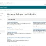 Burmese Refugee Health Profile